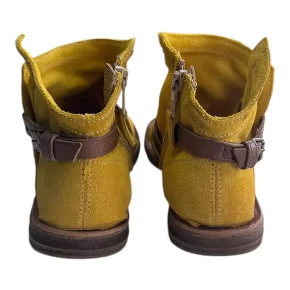 Miz Mooz Finnie Bootie Sandals in Yellow - Size 36 - Picture 2 of 7